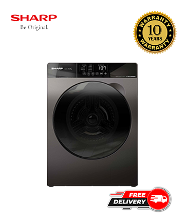 Sharp 8.5 KG Front Loading Inverter Washing Machine ES-FW85SG price in Bangladesh 