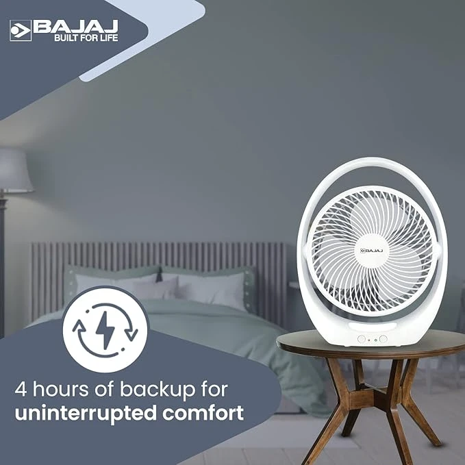 Bajaj Personal Fan PYGMY 178mm White price in Bangladesh 