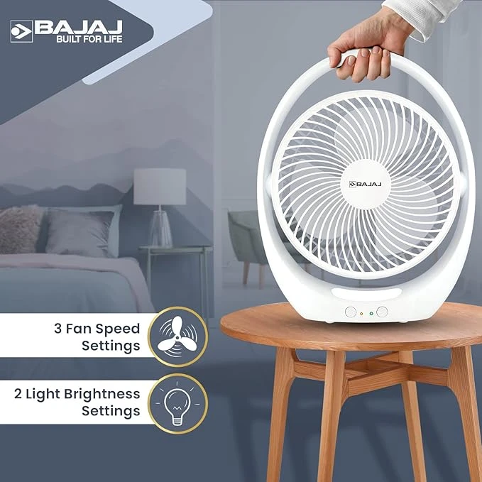 Bajaj Personal Fan PYGMY 178mm White price in Bangladesh 