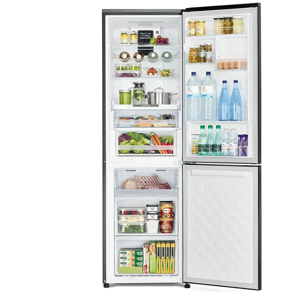 Hitachi Stylish Bottom Freezer | 366L | R-BG410P6PBX (XGR) -Black price in Bangladesh 