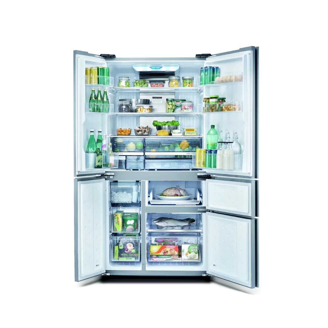 Sharp 5 Door Inverter Refrigerator SJ-FX660S2-BK 650 Liters price in Bangladesh 
