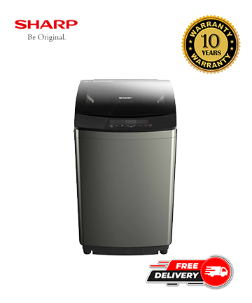 Sharp Full Auto Washing Machine Inverter | 14 KG - Titanium ES-F140G price in Bangladesh 