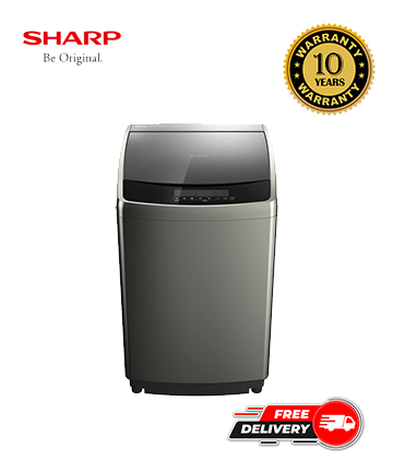Sharp Full Auto Washing Machine 12 KG Inverter | ES-F120G | Titanium price in Bangladesh 