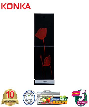 KONKA Refrigerator KRB-270VB Bottom Freezer 270 LTR price in Bangladesh 