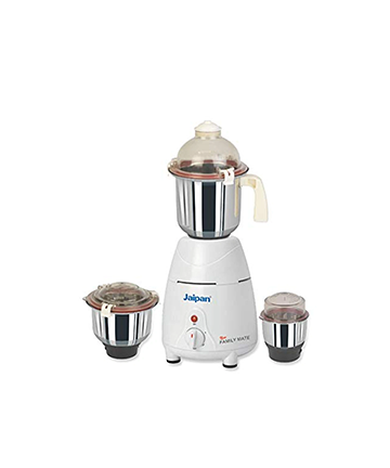 Jaipan 850 Watt Blender Family Mixer Grinder (White) 3 Jars price in Bangladesh 