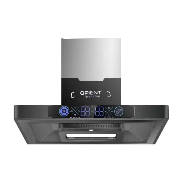 KITCHEN HOOD CHIMNEY MILANO BLACK