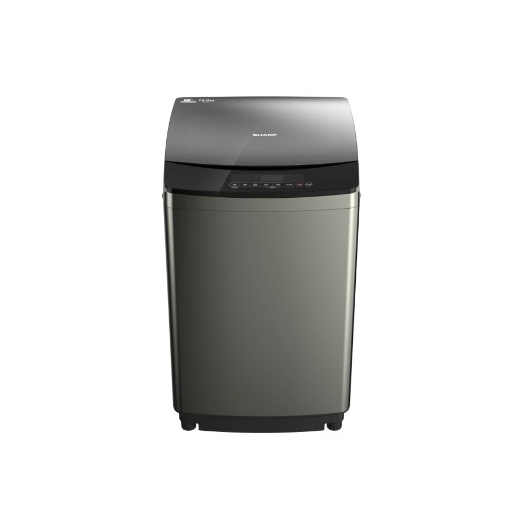 Sharp Full Auto Inverter Washing Machine ES-F160G 16 KG - Titanium
