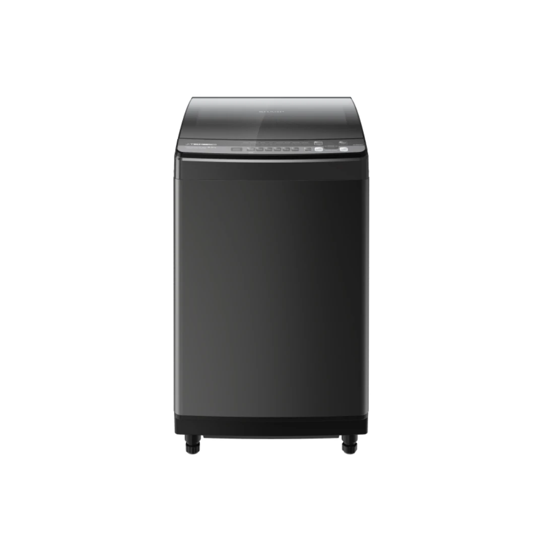 SHARP 9.5 KG Auto J-Tech Inverter Washing Machine ES-W95TWXT-SA Titan Silver