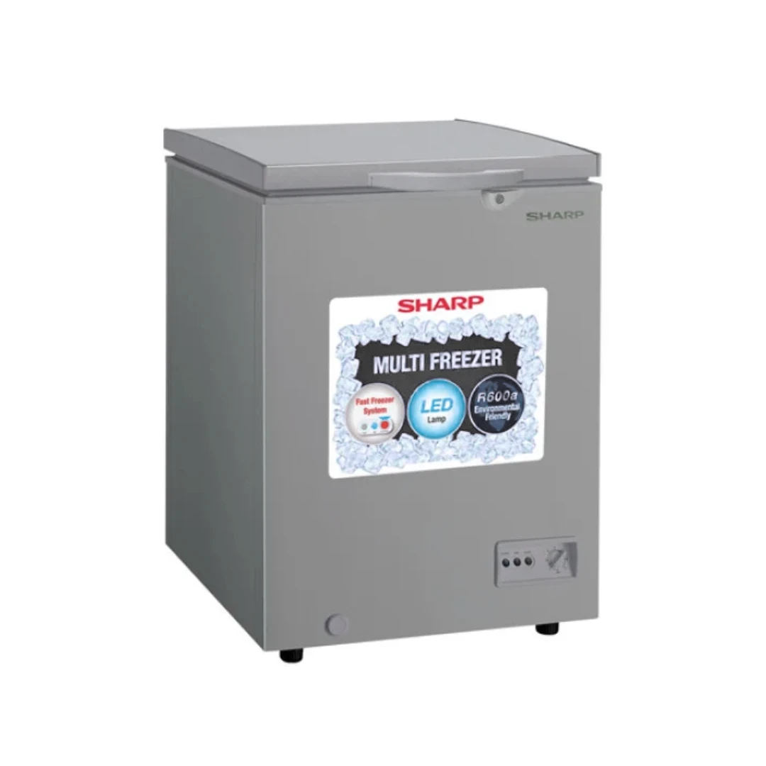 Sharp Freezer 110 Liters| SJC-128-GY
