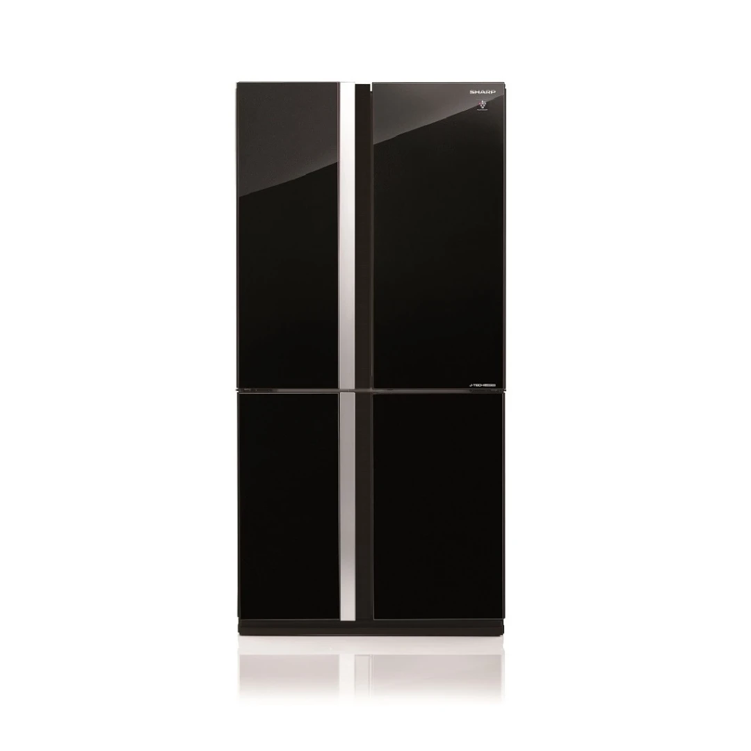 Sharp 4-Door Refrigerator SJ-FX87V-BK-678 Liters