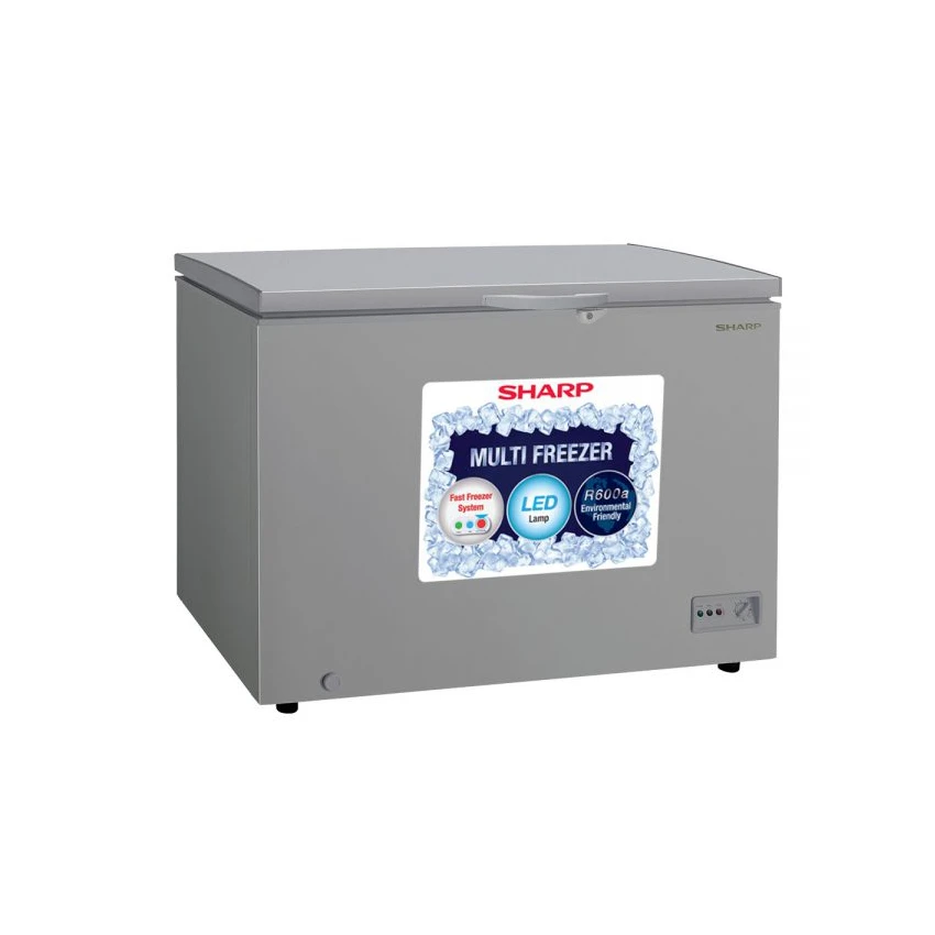 Sharp Freezer SJC-528-GY 510 Liters - Grey