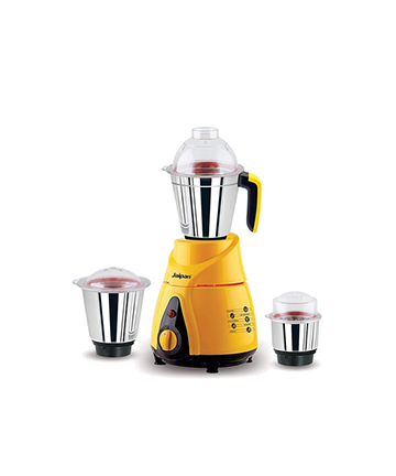 Jaipan JBU-05 850-Watts Buttler Mixer Grinder (Yellow)