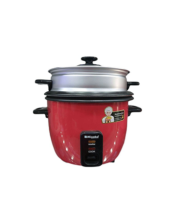 Miyako Rice Cooker 1.2 LTR Double Pot MRC-512YLD