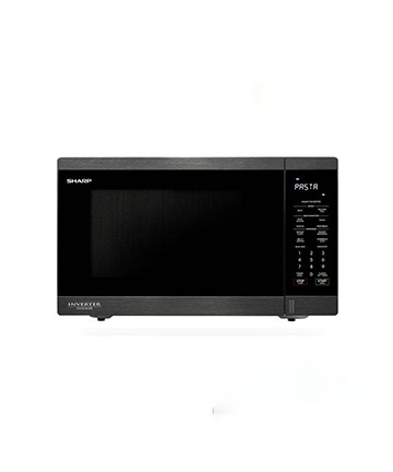 Sharp Inverter Microwave Oven R-395E (BS) 34 Liter-Black