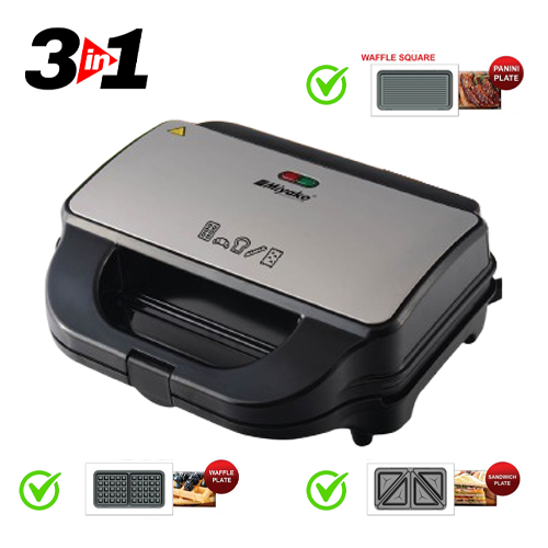 Miyako Sandwich Maker 3 in 1 SM-862-HY